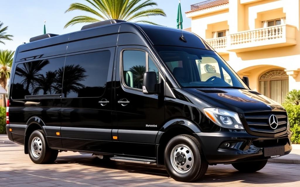 Minibus with driver Mallorca