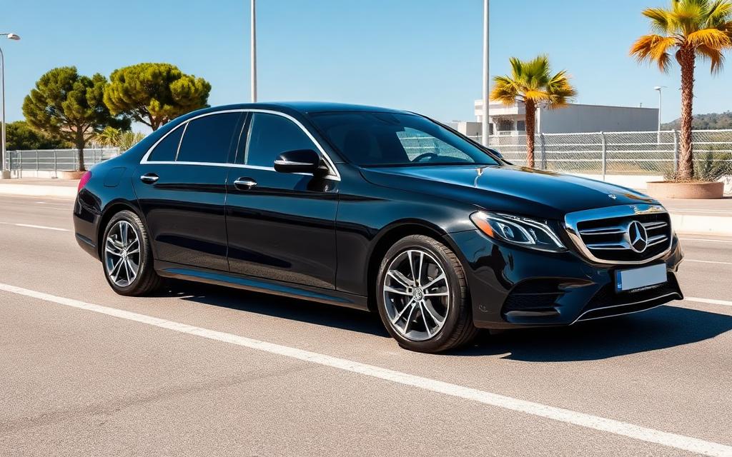 Sedan or authorised taxi transfer Mallorca